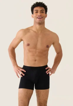 Le slip français Broderie 🪡|Boxers<Boxer long en coton-Michel Noir