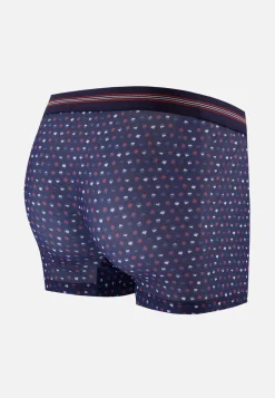 Le slip français Sous-Vêtements De Sports|Boxers<Boxer ultra léger-LIGHTslip Hugo Petit Carré Bleu