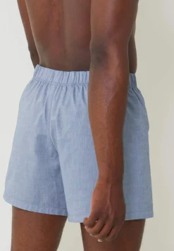 Le slip français Broderie 🪡|Caleçons<Caleçon en coton-Jacques Chambray Bleu