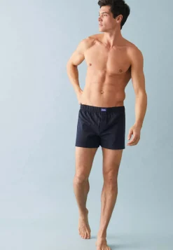 Le slip français Broderie 🪡|Caleçons<Caleçon en jersey souple en coton-Fredo Marine Bleu