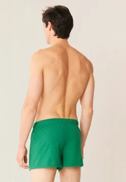 Le slip français Broderie 🪡|Caleçons<Caleçon en jersey souple en coton-Fredo Epicéa Vert