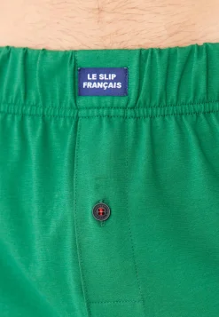 Le slip français Broderie 🪡|Caleçons<Caleçon en jersey souple en coton-Fredo Epicéa Vert