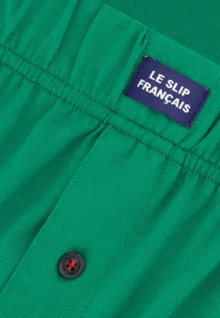 Le slip français Broderie 🪡|Caleçons<Caleçon en jersey souple en coton-Fredo Epicéa Vert