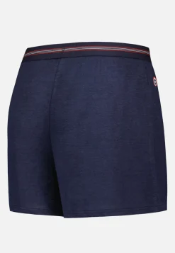 Le slip français Caleçons|Caleçons<Caleçon en lin-Nico Marine Bleu