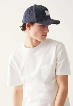 Le slip français Accessoires<Casquette mixte en matière upcyclée-Franck A Bleu