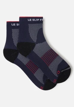 Le slip français Chaussettes Courtes|Chaussettes Courtes<Chaussettes courtes en polyamide-Gaetan Marine Bleu