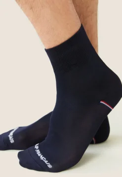 Le slip français Chaussettes Courtes|Chaussettes Courtes<Chaussettes courtes en polyamide-Raphael Everybody Noir