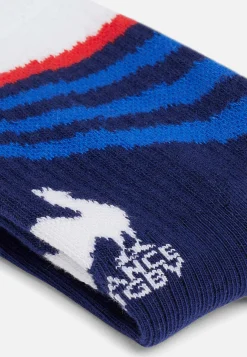 Le slip français Chaussettes De Sport|Chaussettes De Sport<Chaussettes mi-hautes en coton-Wilfried Marine XV de France Bleu