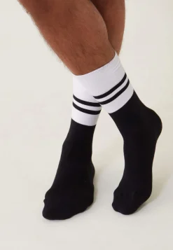 Le slip français Chaussettes En Coton|Chaussettes En Coton<Chaussettes mi-hautes en coton-Lucas Paris 2024 Noir