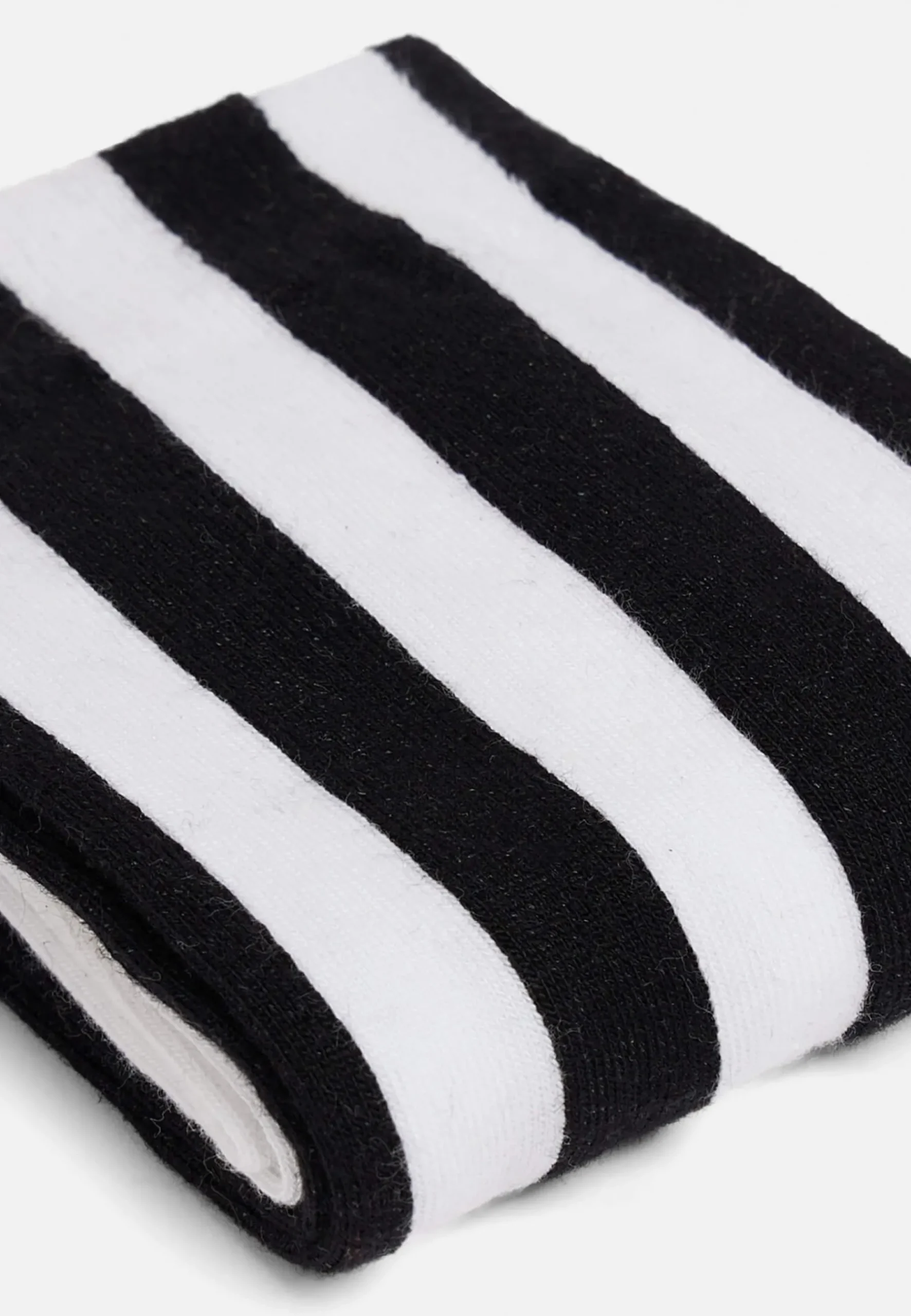 Le slip français Chaussettes En Coton|Chaussettes En Coton<Chaussettes mi-hautes en coton-Lucas rayures agnès B Blanc