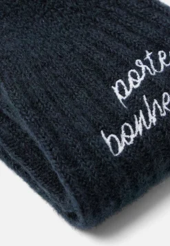 Le slip français Chaussettes En Laine|Chaussettes En Laine<Chaussettes mi-hautes en mohair-Andy Porte Bonheur Marine