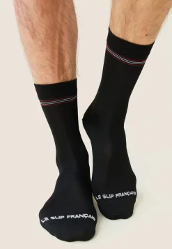 Le slip français Sous-Vêtements De Sports<Chaussettes mi-hautes-Leo Noir