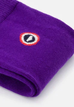 Le slip français Chaussettes En Coton|Chaussettes En Coton<Chaussettes mi-hautes-Lucas Uni Velours Violet