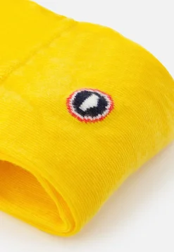 Le slip français Chaussettes En Coton|Chaussettes En Coton<Chaussettes mi-hautes-Lucas Uni Cire Jaune