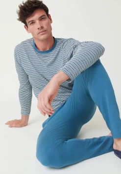 Le slip français Chaussons|Chaussons<Chaussons d'intérieur en laine-Claude Marine Bleu