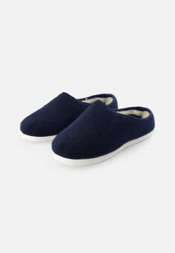 Le slip français Chaussons|Chaussons<Chaussons d'intérieur en laine-Claudio Marine Bleu