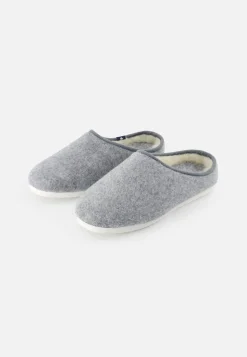 Le slip français Chaussons|Chaussons<Chaussons d'intérieur en laine-Claudio Chiné Gris