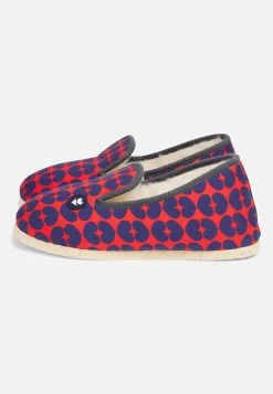 Le slip français Chaussons|Chaussons<Chaussons d'intérieur en laine-Pantoufles Love Bleu