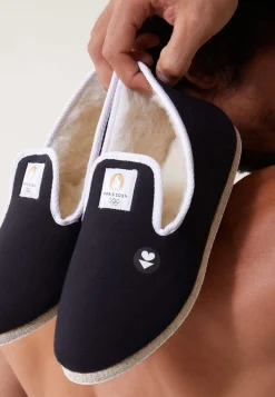 Le slip français Charentaises|Chaussons<Chaussons d'intérieur en laine-Charentaises Paris 2024 Noir