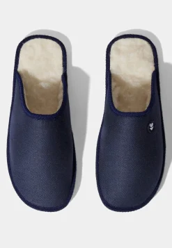 Le slip français Chaussons|Chaussons<Chaussons d'intérieur-Balthazar Indigo Bleu