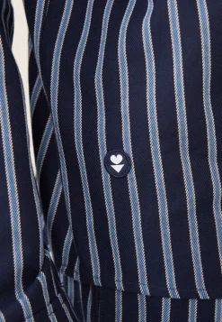 Le slip français Hauts De Pyjamas|Hauts De Pyjamas<Chemise de pyjama en flanelle-Tomer Pacifique Bleu