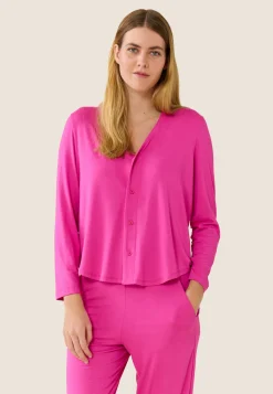 Le slip français Pyjamas<Chemise en viscose-Azelle Violet Rose