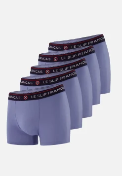 Le slip français Packs De Boxers|Packs Sous-Vêtements<Cinquo de boxers en coton-Pack Cinquo Boxer Redoutable Jean Bleu
