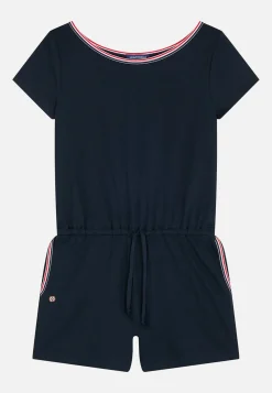 Le slip français Pyjamas<Combishort en coton-La Francine Marine Bleu