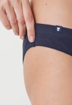 Le slip français Culottes<Culotte en coton milano-Clara Marine Bleu