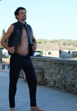 Le slip français Vestes & Chemises|Hauts<Doudoune Showchaud XV de France-Doudoune Marine XV de France Bleu