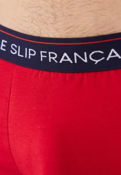 Le slip français Collection Cadeaux|Packs De Boxers<Duo de boxers en coton-Pack Duo Boxer Redoutable Marine et Rouge Bleu