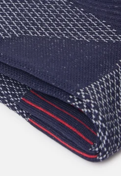 Le slip français Chaussettes De Sport|Chaussettes De Sport<Duo de chaussettes courtes en polyamide-Pack Chaussettes Gaetan Marine Blanc