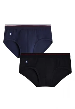 Le slip français Packs De Slips|Packs Sous-Vêtements<Duo de slips en lyocell-Pack Slips Lionel Duo Bleu