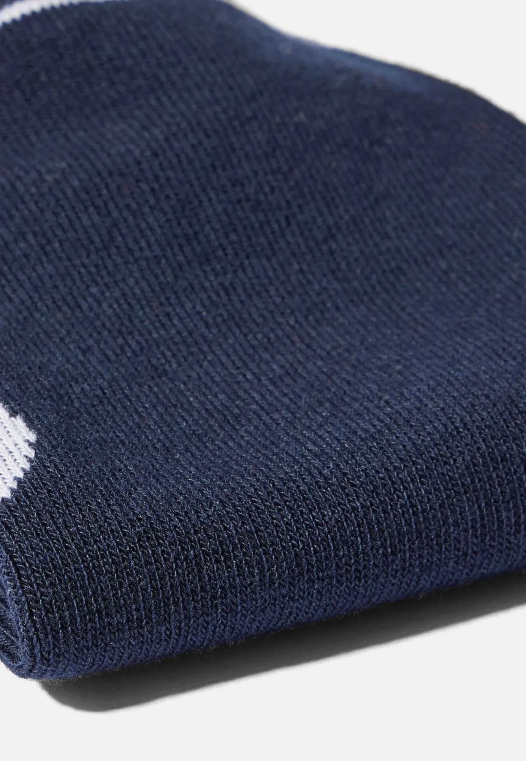 Le slip français Chaussettes Courtes|Chaussettes Courtes<Duo de socquettes en coton-Pack Duo Socquettes Jo Marine Marinière Blanc