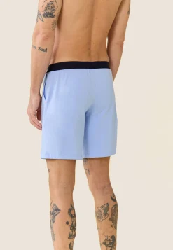 Le slip français Ensembles De Pyjamas|Ensemble De Pyjamas<Ensemble de pyjama t-shirt et short en coton-Ensemble Pyjama Yvan ciel Bleu