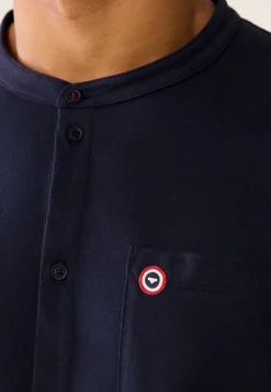 Le slip français Collection Cadeaux|Ensembles De Pyjamas<Ensemble de pyjama t-shirt et pantalon en coton-Ensemble Pyjama Hugo Marine Bleu