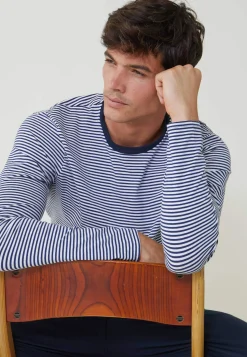 Le slip français Ensembles De Pyjamas|Ensemble De Pyjamas<Ensemble pyjama t-shirt et pantalon en coton-Pyjama Jeason Blanc