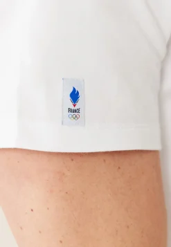 Le slip français Ensembles De Pyjamas|Ensemble De Pyjamas<Ensemble pyjama t-shirt et short en coton-Ensemble Pyjama Equipe de France Indigo Blanc