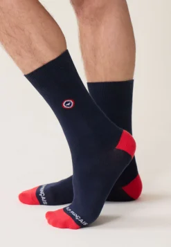 Le slip français Coffrets Cadeaux|Pack De Chaussettes<Les Chaussettes des Français-Coffret de 3 paires de Chaussettes des Français Bleu