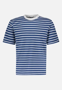 Le slip français Hauts<Marinière mixte en coton-Marlow Mariniere Acier Blanc