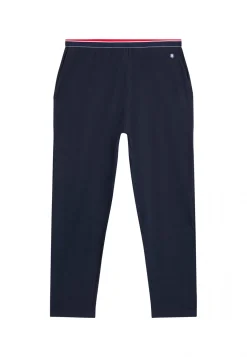 Le slip français Pyjamas|Broderie 🪡<Pantalon de pyjama en coton-Chouchou Marine Bleu