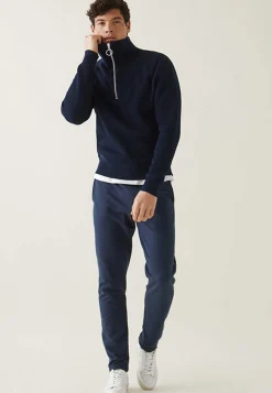 Le slip français Pulls|Hauts<Pull Homme camionneur-Marcos Marine Bleu