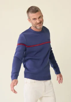 Le slip français Pulls|Hauts<Pull Homme-Francois Marine Noël Bleu