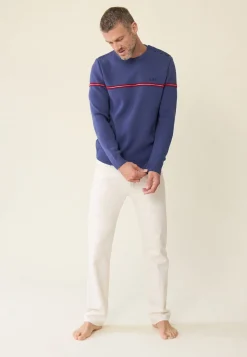 Le slip français Pulls|Hauts<Pull Homme-Francois Marine Noël Bleu