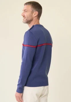 Le slip français Pulls|Hauts<Pull Homme-Francois Marine Noël Bleu