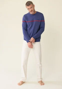 Le slip français Pulls|Hauts<Pull Homme-Francois Marine Noël Bleu