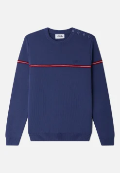 Le slip français Pulls|Hauts<Pull Homme-Francois Marine Noël Bleu