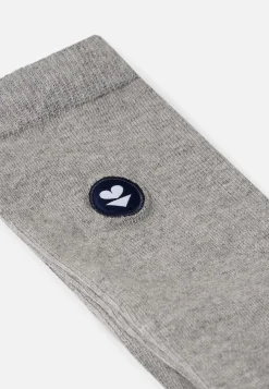 Le slip français Chaussettes En Coton|Chaussettes En Coton<Quatro de chaussettes mi-hautes en coton-Lucas Quatro Bleu