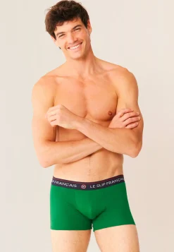 Le slip français Collection Cadeaux|Packs De Boxers<Sept boxers en coton-Pack Semainier Boxer Redoutable Marine Velours Jean Betterave Epicéa Rouge Cire Bleu