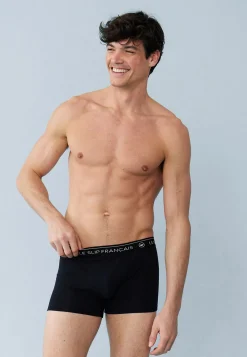 Le slip français Collection Cadeaux|Packs De Boxers<Sept boxers en coton-Pack Semainier Boxer Redoutable Marine Rouge Bleu Jean Gris Noir Marius Diagonale Blanc